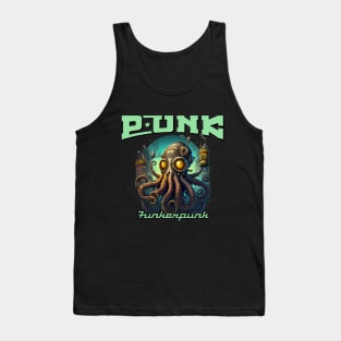 PUNK Metal Octopus Tank Top